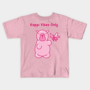 Kappi Vibes Only - Khat&Kappibara Kids T-Shirt